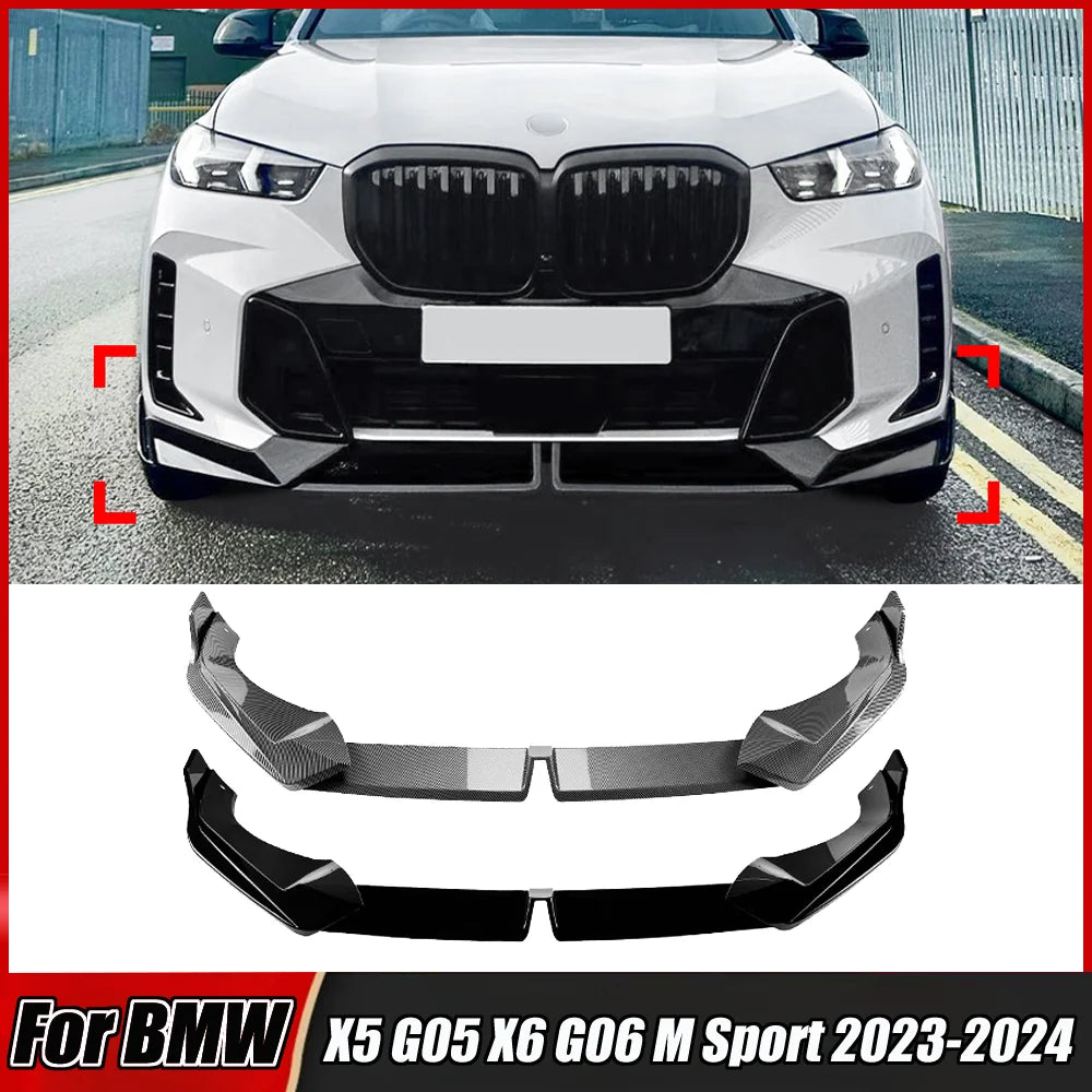 💫ART.3872 Splitter per BMW X5 G05 X6 G06 M Sport 2023-2024💫