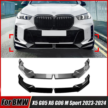 💫ART.3872 Splitter per BMW X5 G05 X6 G06 M Sport 2023-2024💫