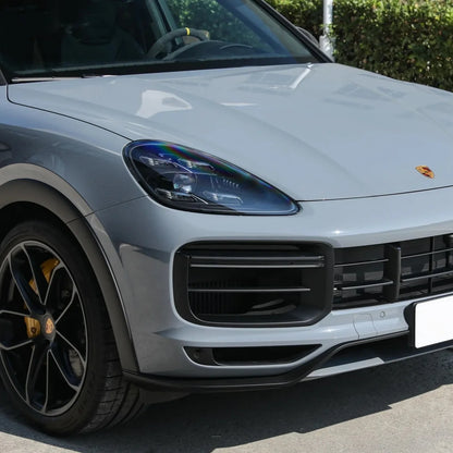 💫ART.4863 Fari Anteriori Linea Argento Fumé per Porsche Cayenne 9Y0 2019-2023💫