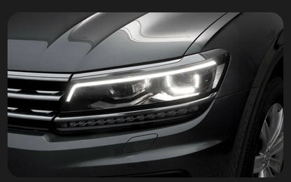 💥ART.4008 FARI LED BI-XENON CON ANGEL EYES PER VW TIGUAN 2017-2021💥