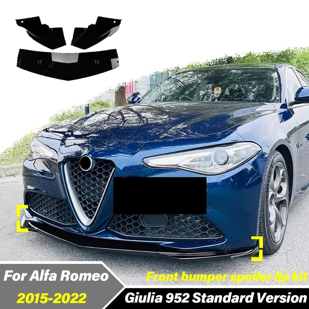 💫ART.8426 Splitter Anteriori per Alfa Romeo Giulia 952 Standard 2015-2022💫