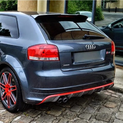 💫ART.8472 Spoiler Posteriore Stile Maxton per Audi A3 8P 2 Porte Hatchback 2004-2013💫