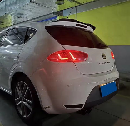 💫ART.8453 Spoiler sul Tetto per SEAT LEON MK4 Nero Lucido 2013+💫