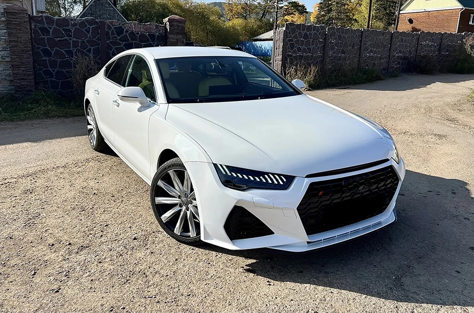 💫ART.4845 Fari Anteriori Dinamici per Audi A7 stile RS7 2011-2018 LED💫