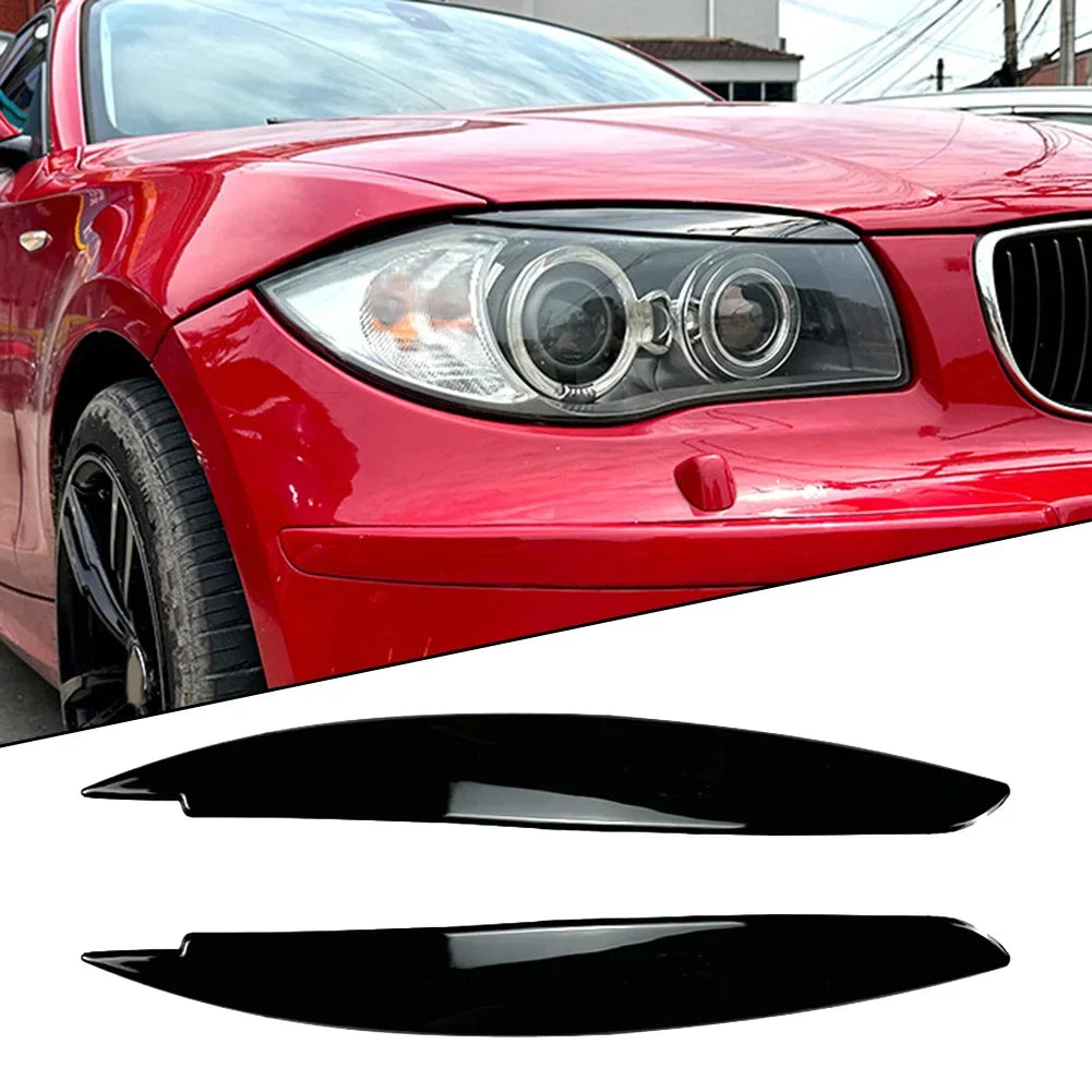 💫ART.8063 2 Coprifari (Palpebre) in Fibra di Carbonio per BMW Serie 1 04-13💫