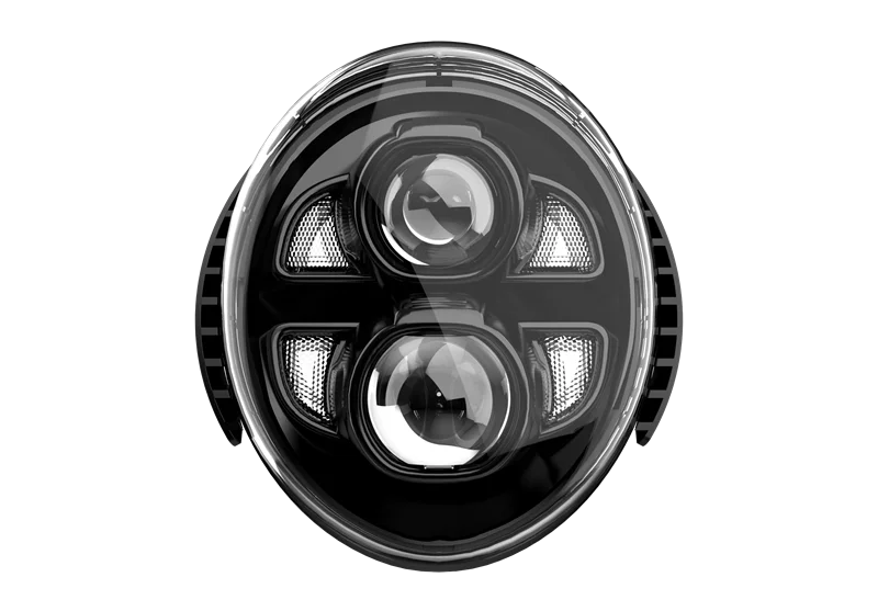 💫ART.4466 Faro Anteriore per Harley Davidson V-Rod VRSC VRSCA VRSCB 2002-2017💫