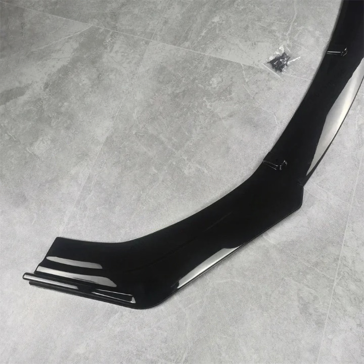 💫ART.8260 Splitter Anteriore Nero Lucido per VW Scirocco III MK3 MK3.5 R 2010-2017💫