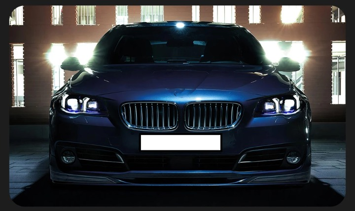 💫ART.4706 SET FARI ANTERIORI (LED) PER BMW 5 Series F10 F18 2010-2017💫