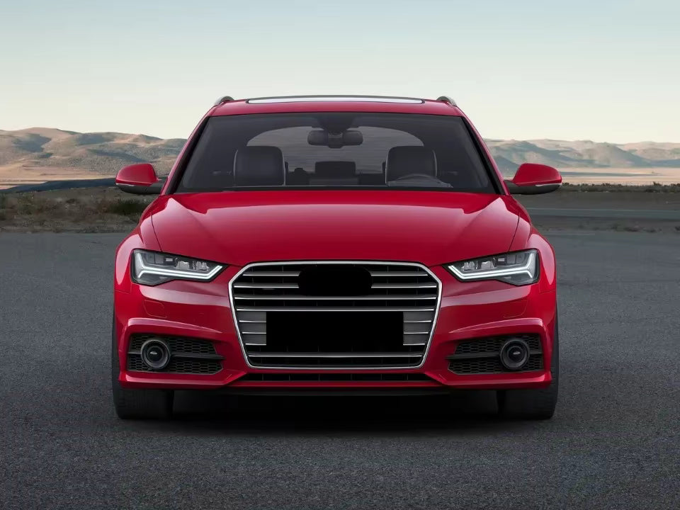 💫ART.4707 Griglia (Nero/Chromato) per Audi A6 S6 C7 2016-2018 RS6 Style💫