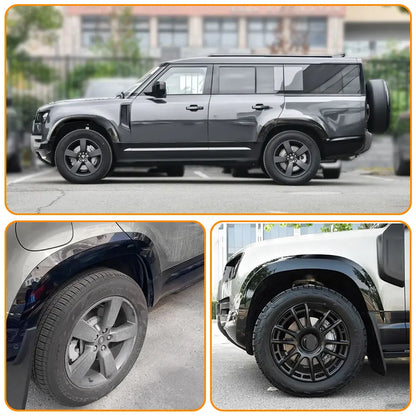 💫ART.8462 Parafanghi per Land Rover Defender 90 110 130 L663 Nero 2020+💫