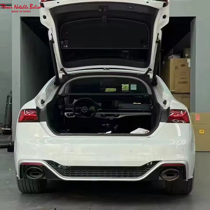 ⭐Diffusore adatto per Audi rs5 a5 f5 2019+ lift coupe + sportback  nero lucido⭐