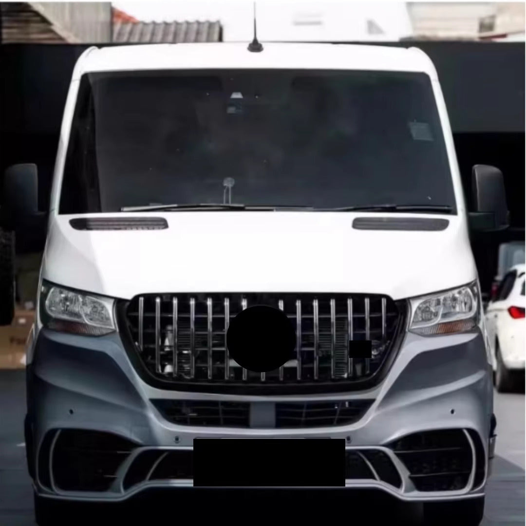 💥Front bumper suitable for Mercedes Sprinter W907 W910 19-21 GT Design💥