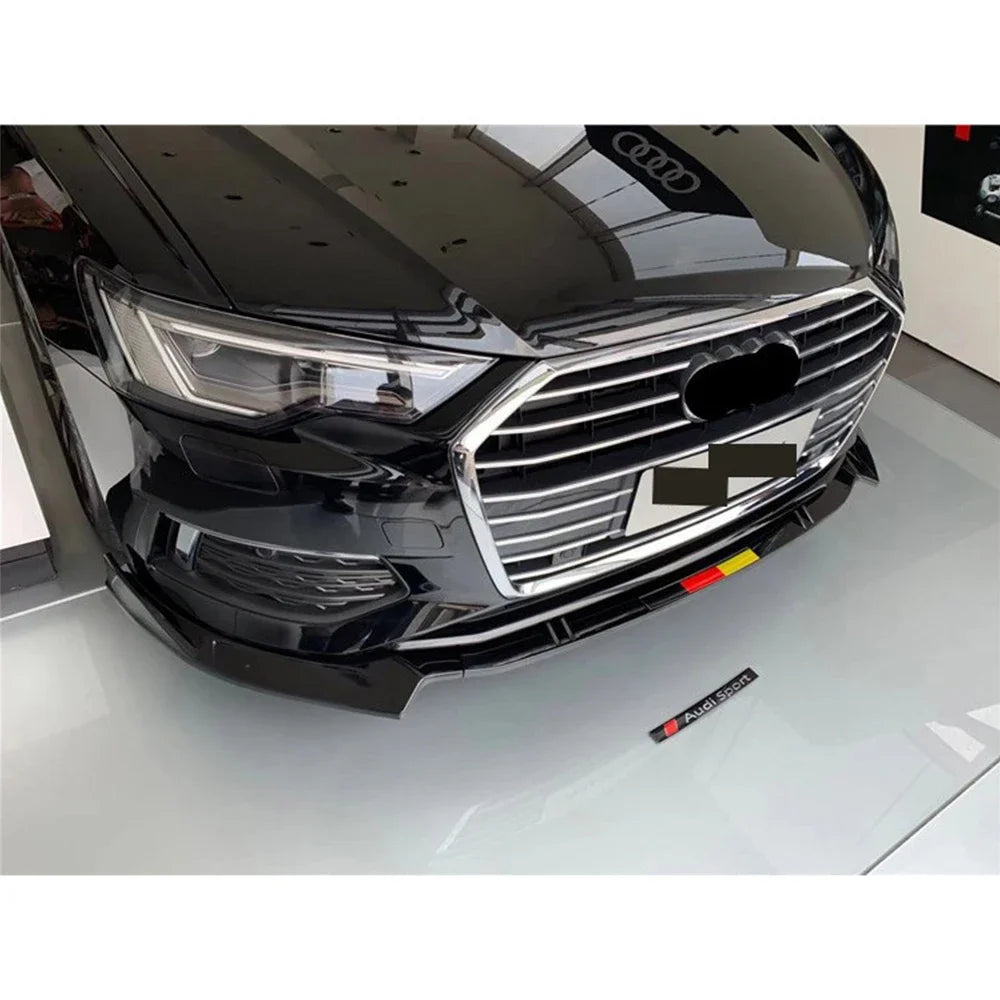 💫ART.8245 Splitter Anteriore per Audi A6 C8 2019-2023 ABS💫