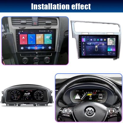 💫ART.3426 Cockpit virtuale digitale LCD per VW golf7 7.5 2013-2020💫