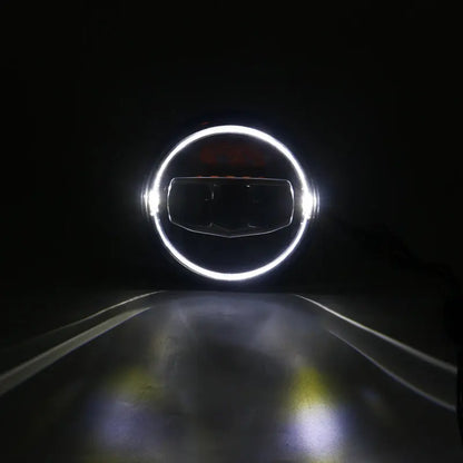 💫ART.4876 Fari Anteriori LED (Halo) per Jeep Wrangler JK TJ CJ💫