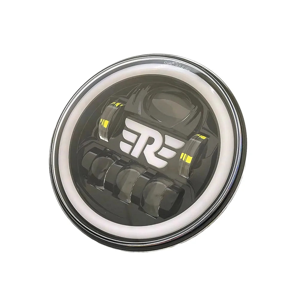 💫ART.4468 Faro Anterioire LED per Cafe Racer Royal Enfield Himalayan 400 411💫