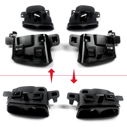 💫ART.4869 Diffusore Posteriore (Carbonio) Stile F1 per GLE / GLS / AMG 15-19💫