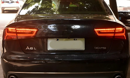 💫ART.4830 Fari Posteriori LED per Audi A6 A6L S6 C7 2012-2015💫