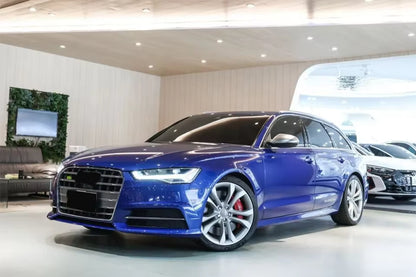 💫ART.4707 Griglia (Nero/Chromato) per Audi A6 S6 C7 2016-2018 RS6 Style💫