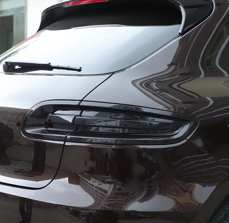 💫ART.5214 Copertura Fanale Posteriore per Porsche Macan 2014-2017 ABS Nero💫