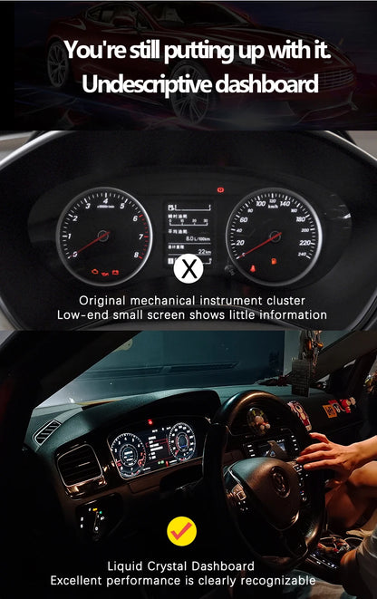 💫ART.3425 Cockpit virtuale digitale LCD per Audi Q3 2011-2018💫