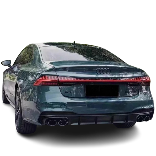 💫ART.4589 Diffusore + Terminali di Scarico adatto per Audi A7 S-Line 19-20💫