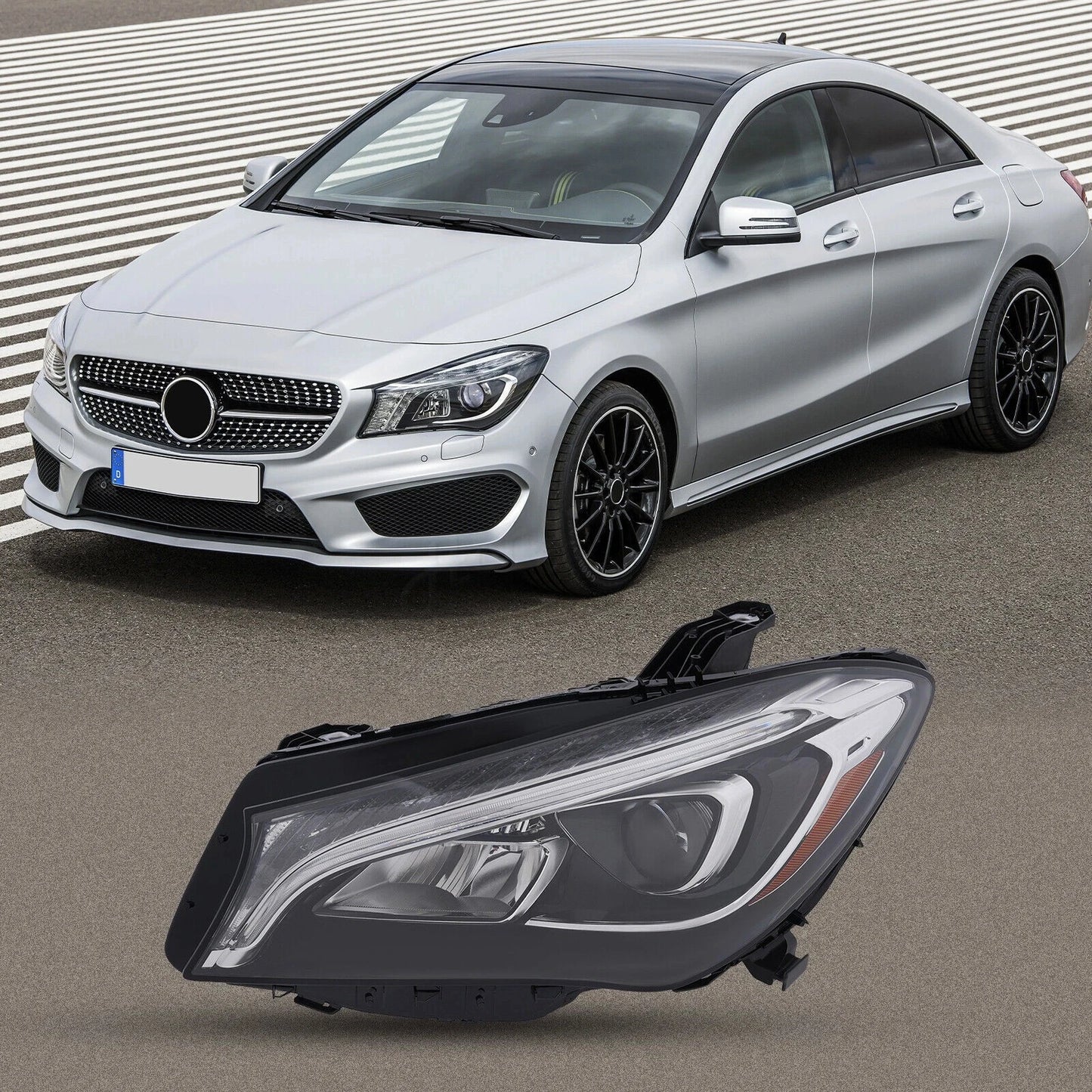 💫ART.5109 Fari Anteriori LED Mercedes-Benz CLA W117 2014-2019💫