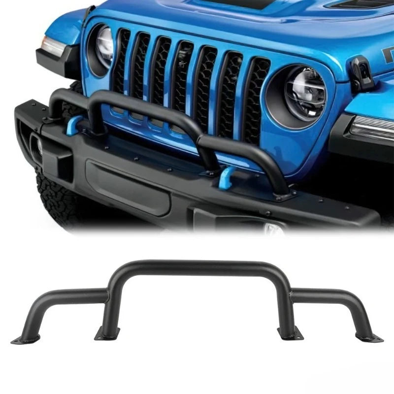 💫ART.8141 Bull Bar Anteriore per Jeep Wrangler JL 10th Anniversary Style 💫