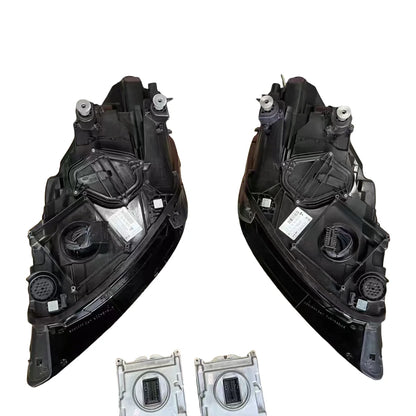 💫ART.4863 Fari Anteriori Linea Argento Fumé per Porsche Cayenne 9Y0 2019-2023💫