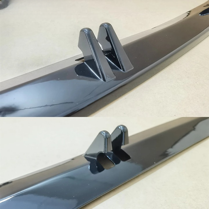 💫ART.5017 Splitter Anteriore per Audi A3 S3 8Y S-Line 2020-2024💫
