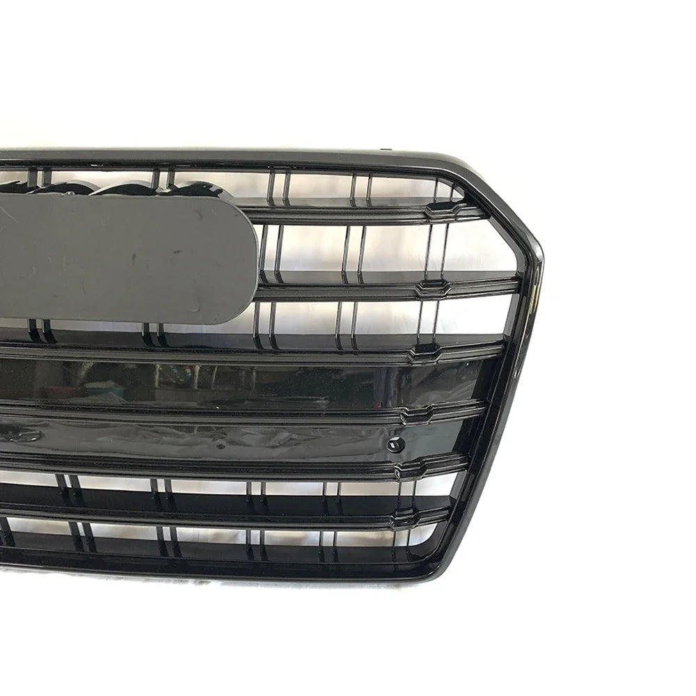 💫ART.4588 Griglia Radiatore (Nera Lucida) adatto per Audi A6 S6 C7 2016-2018💫