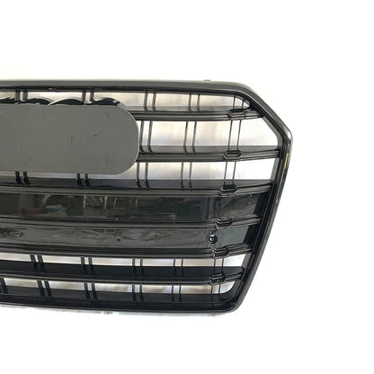 💫ART.4588 Griglia Radiatore (Nera Lucida) adatto per Audi A6 S6 C7 2016-2018💫