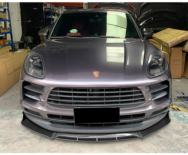 💫ART.8296 Splitter Anteriore ABS per Porsche Macan 2018-2021💫