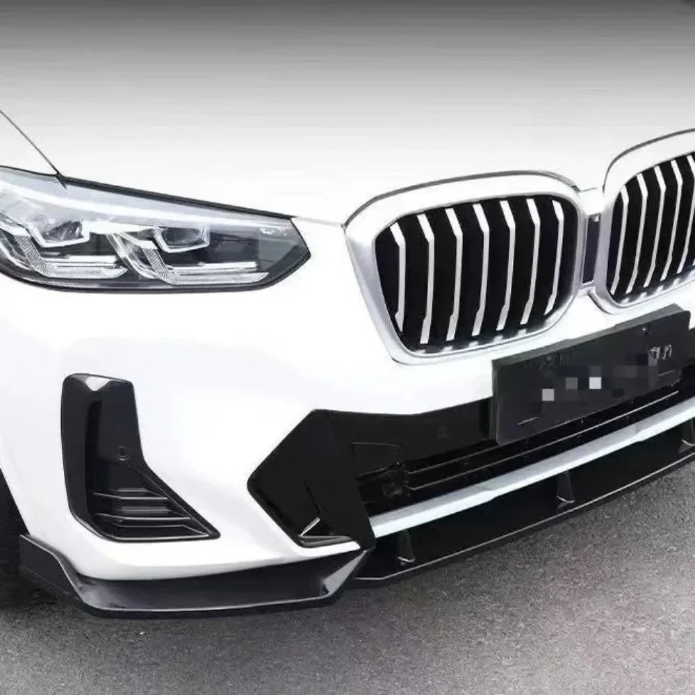 💫ART.5070 Splitter Anteriore per Bmw X3 G01 X4 G02 M-Pack 2022-2024💫