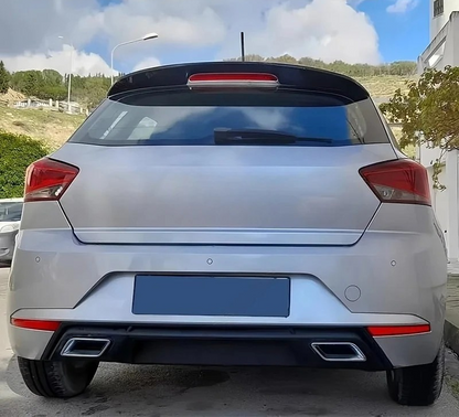 💫ART.5122 Spoiler Tetto Nero Lucido Seat Ibiza MK5 F6 Hatchback 2017-2023💫