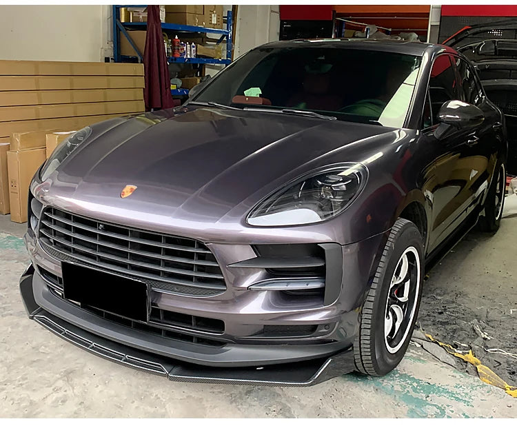 💫ART.8296 Splitter Anteriore ABS per Porsche Macan 2018-2021💫
