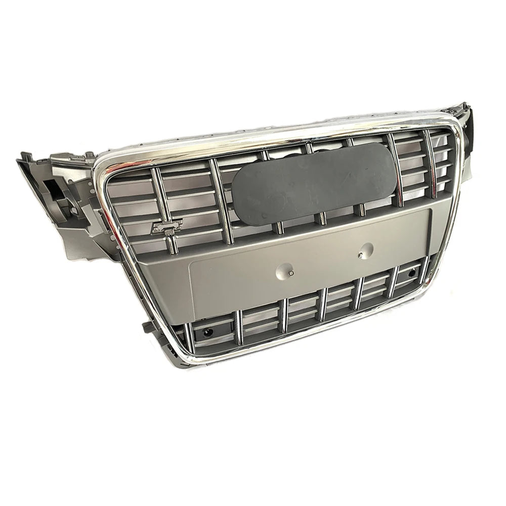 💫ART.8482 Griglia Anteriore Nero Lucido / Cromato stile S4 per Audi A4 09-12💫