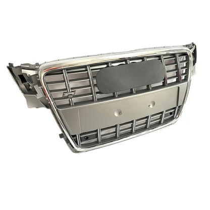 💫ART.8482 Griglia Anteriore Nero Lucido / Cromato stile S4 per Audi A4 09-12💫