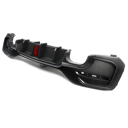 💫ART.8552 Diffusore per BMW Serie 1 M Sport F20 F21 15-18 Carbon Look💫