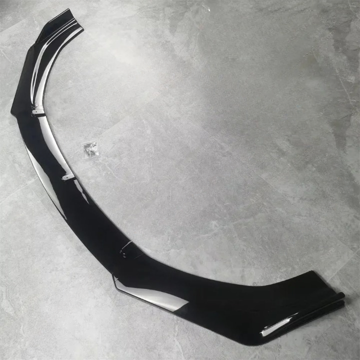 💫ART.8260 Splitter Anteriore Nero Lucido per VW Scirocco III MK3 MK3.5 R 2010-2017💫
