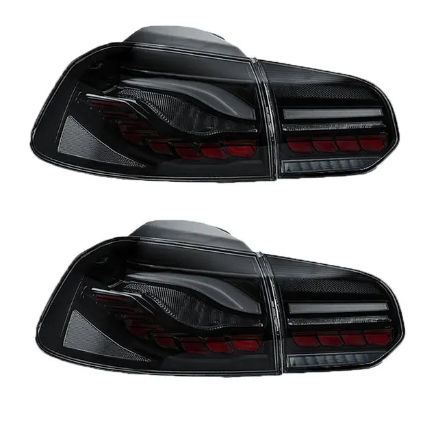 💎FANALI POSTERIORI ADATTI PER VW GOLF VI 2009-2013 ROSSO💎