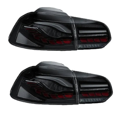💎FANALI POSTERIORI ADATTI PER VW GOLF VI 2009-2013 ROSSO💎