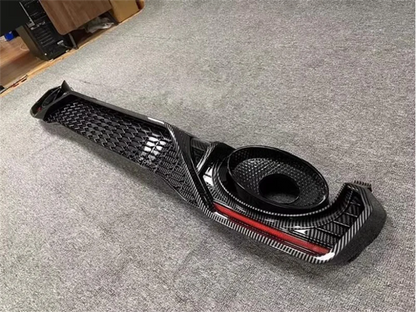 💫ART.8098 Diffusore per Audi A7 S-line 4 Porte 19-20 con Punte di Scarico PP💫