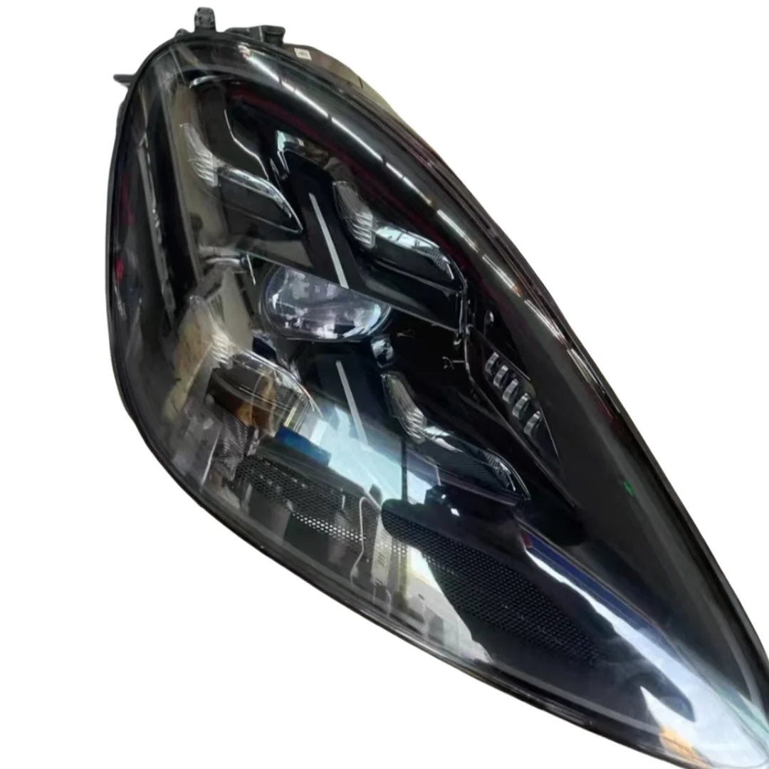 💫ART.4863 Fari Anteriori Linea Argento Fumé per Porsche Cayenne 9Y0 2019-2023💫