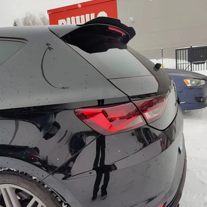 💫ART.8602 Spoiler Tetto per Seat LEON / ST Cupra 2013-2024 Nero/N-Opaco/Carbon💫
