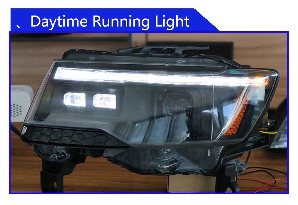 💫ART.5138 Fari Anteriori per Jeep Grand Cherokee 2014-2021 LED💫