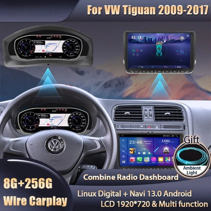 💫ART.3977 Cockpit virtuale digitale LCD per VW Tiguan 2009-2017💫