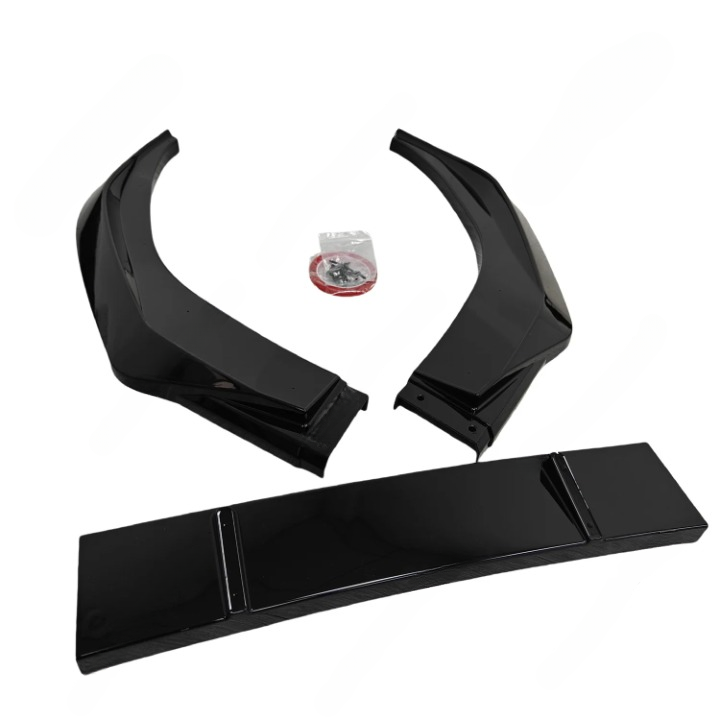💫ART.8331 Splitter Anteriore Nero Lucido per AUDI A3 S3 8Y S-line 2025+💫