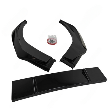 💫ART.8331 Splitter Anteriore Nero Lucido per AUDI A3 S3 8Y S-line 2025+💫