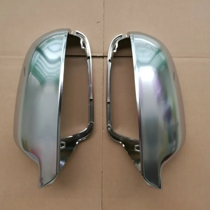 💫ART.4817 Coperture Specchietti Cromati Opachi Argento per Audi A4 A5 10-16💫